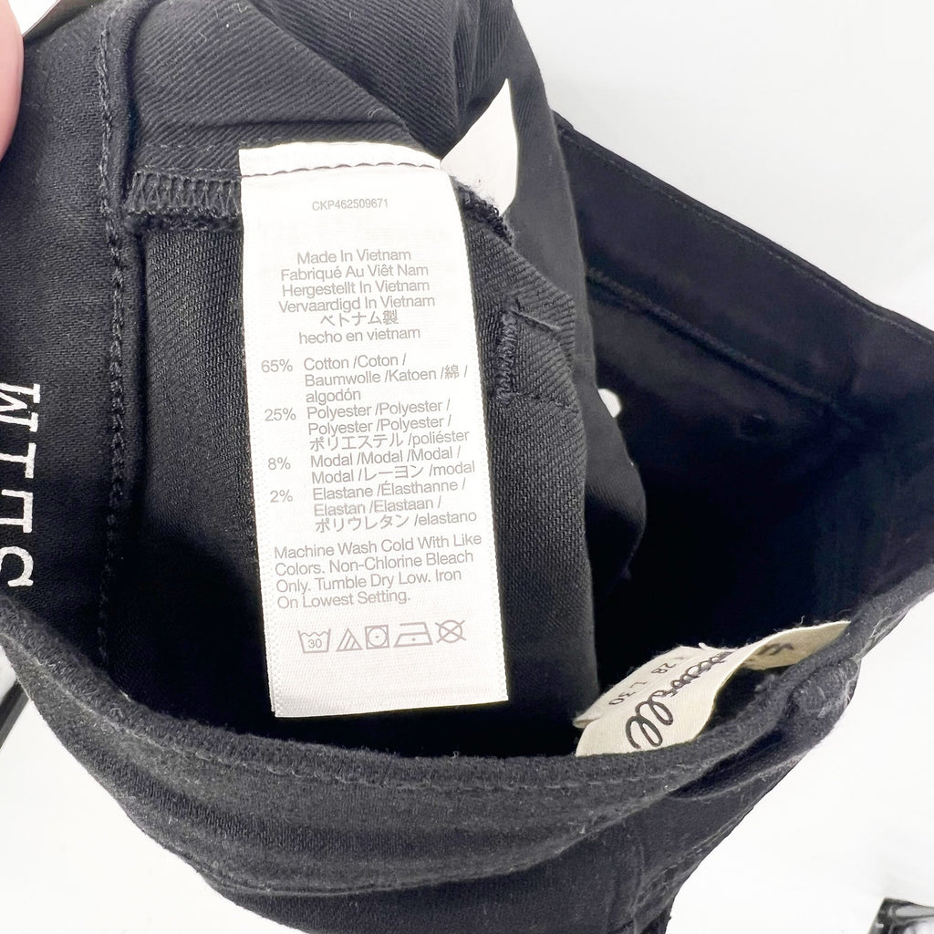 MADEWELL Men's Athletic Slim Jean 28x30 Black Bainhart Wash ND478 COOLMAX NWT