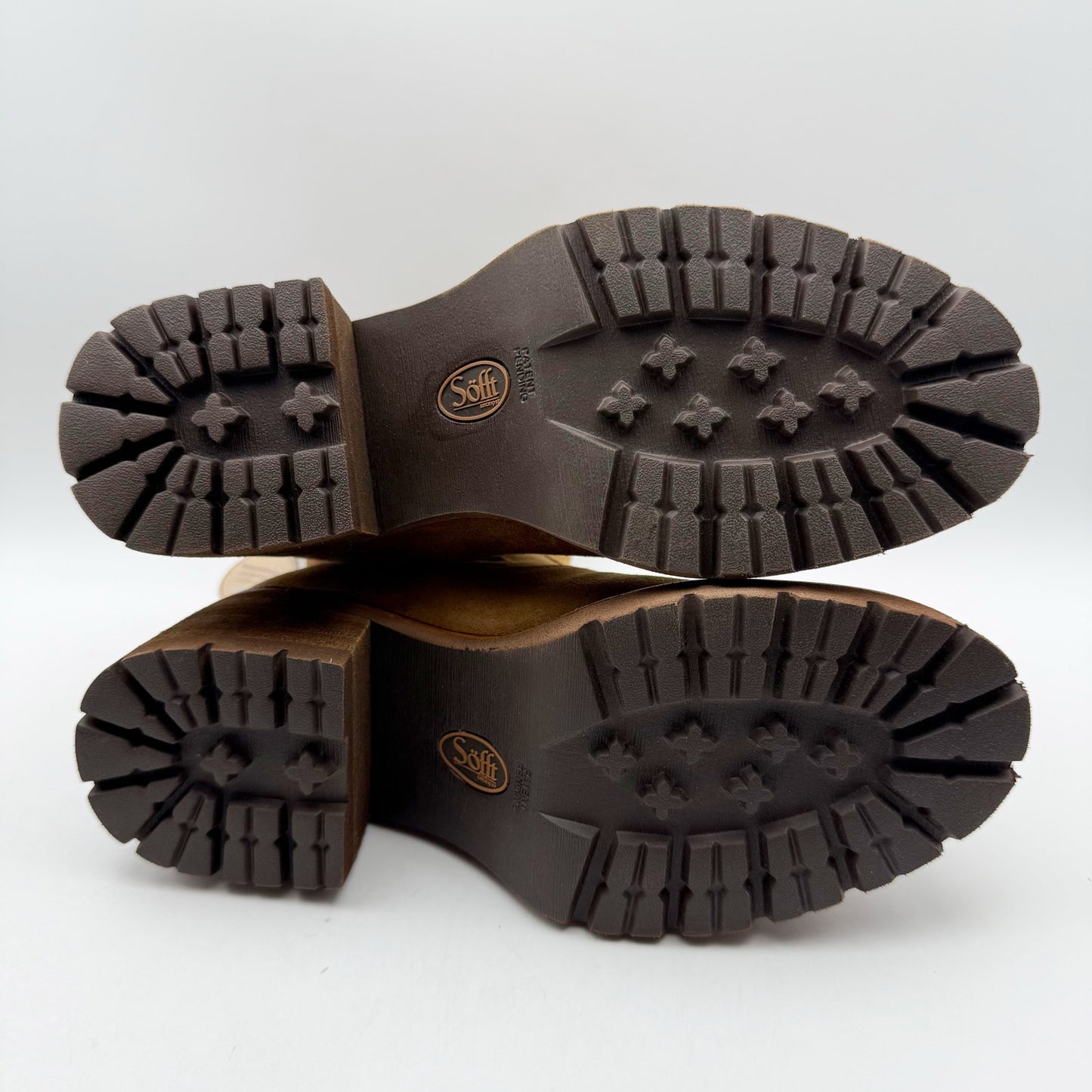 Sofft Womens Jordie Chelsea Boots US 7 M Brown Waterproof Leather Pull On NIB