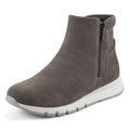EASY SPIRIT Women's Ives Casual Dress Boots Size 8M Gray Suede Waterproof NWOB