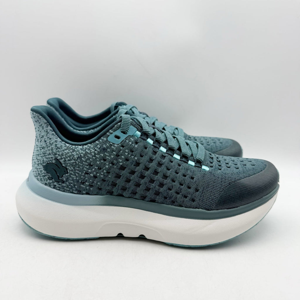 Rabbit Womens Dream Chaser Running Shoes Size 7.5 Blue Green Balsam Athletic NIB