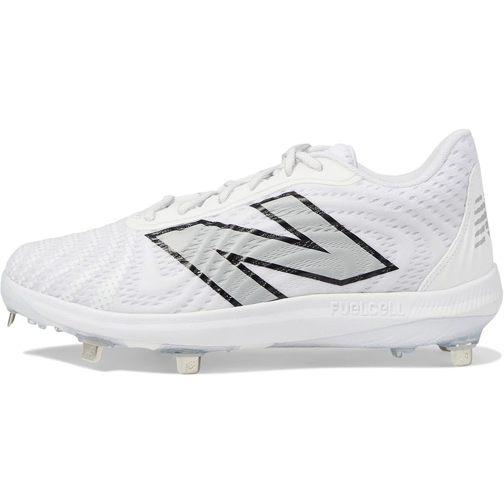 New Balance Mens FuelCell 4040v7 Cleats Size 12 White Black Metal Baseball NWOB