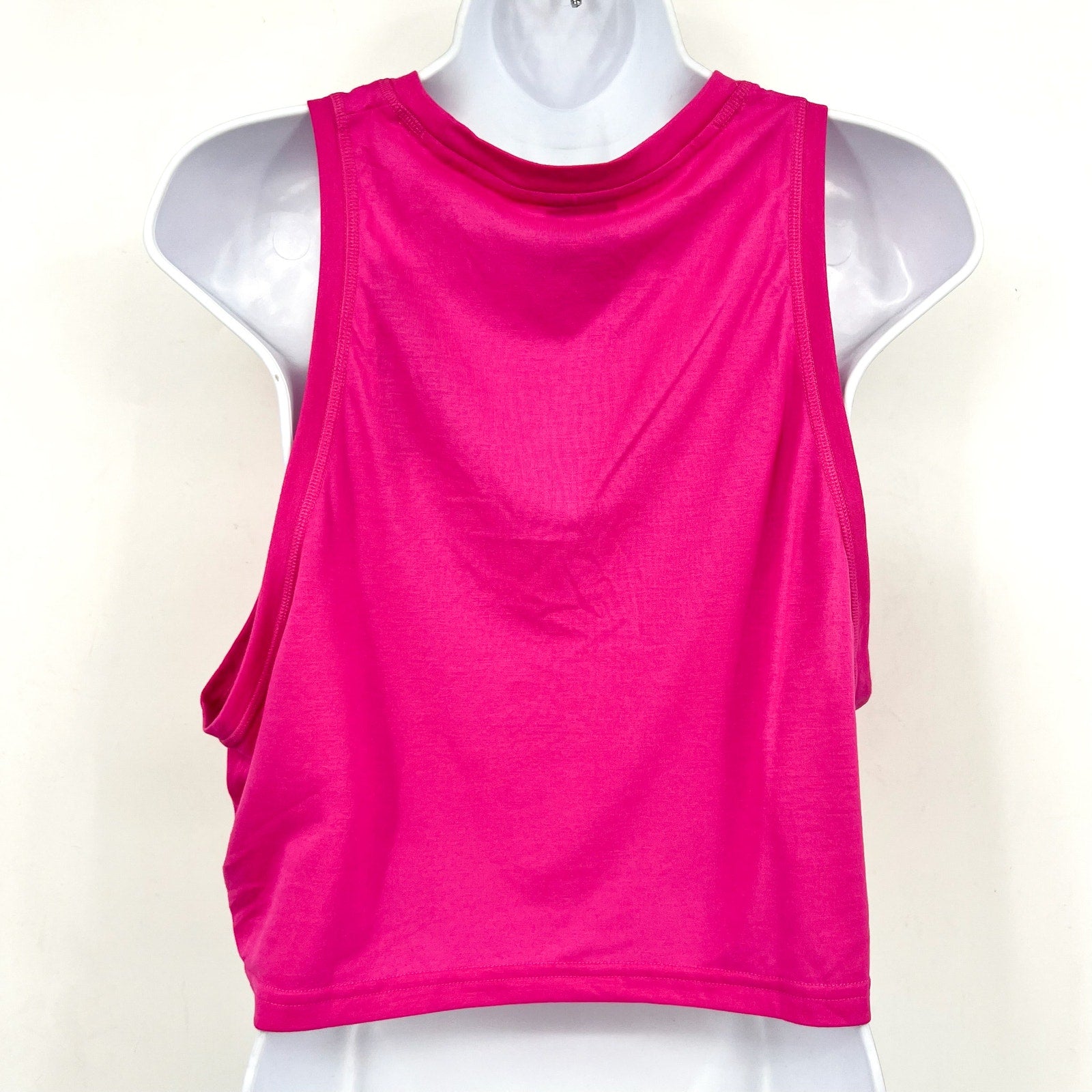 ADIDAS Womens Train Essentials Boxy Workout Tank Top Small Pink NWT