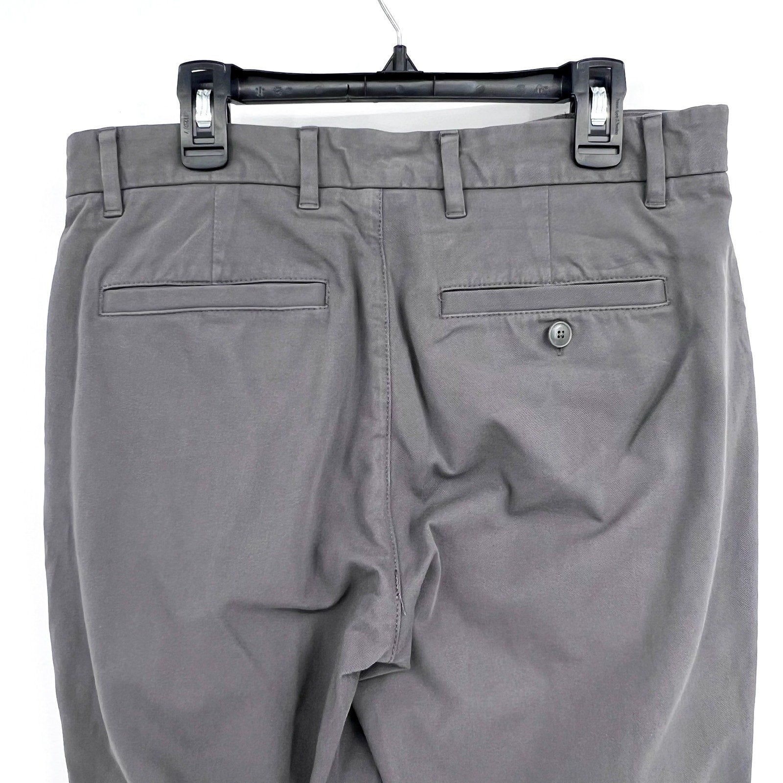 EVERLANE Men's Uniform Performance Chinos 29x30 Slate Grey Slim Fit Pants NWT