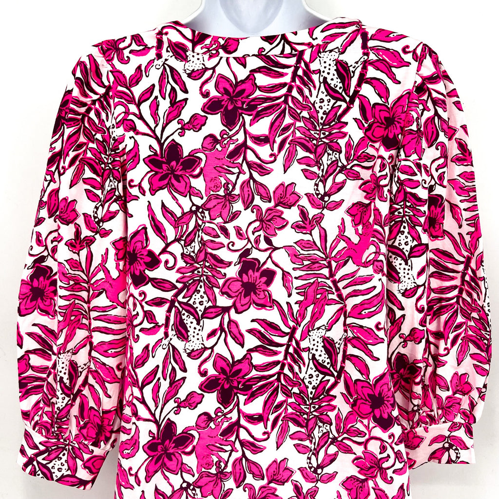 LILLY PULITZER Women's Cass Mini Dress XS Pink Elderflower Blossom NWT