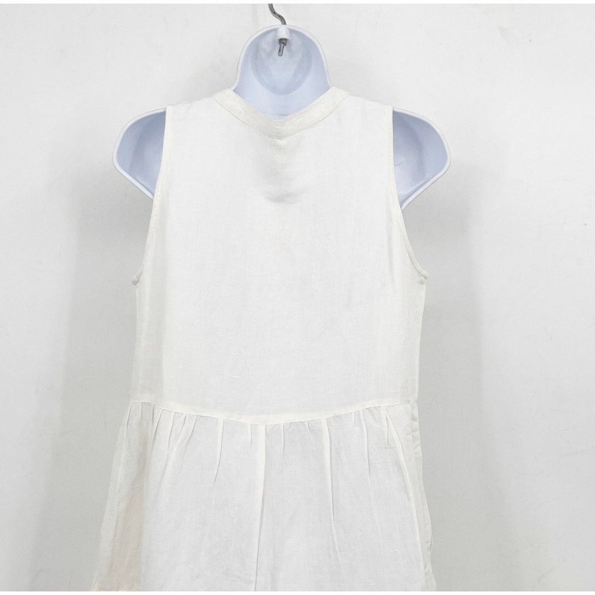 TOMMY BAHAMA Women's St Lucia Sleeveless Tier Dress Small White Cover Up NWT