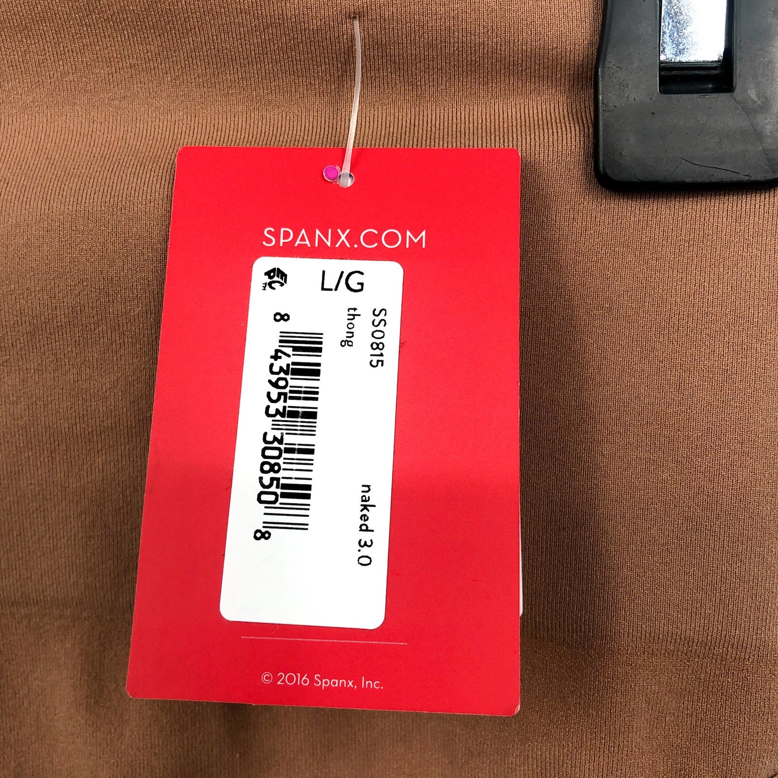 SPANX SPANXshape Everyday Shaping Thong Large Naked 03 Core Control NWT