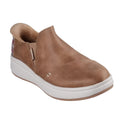 Skechers BOBS Womens Slip-Ins Skipper Wave Stay Snug Shoes US 9.5 Brown NWT