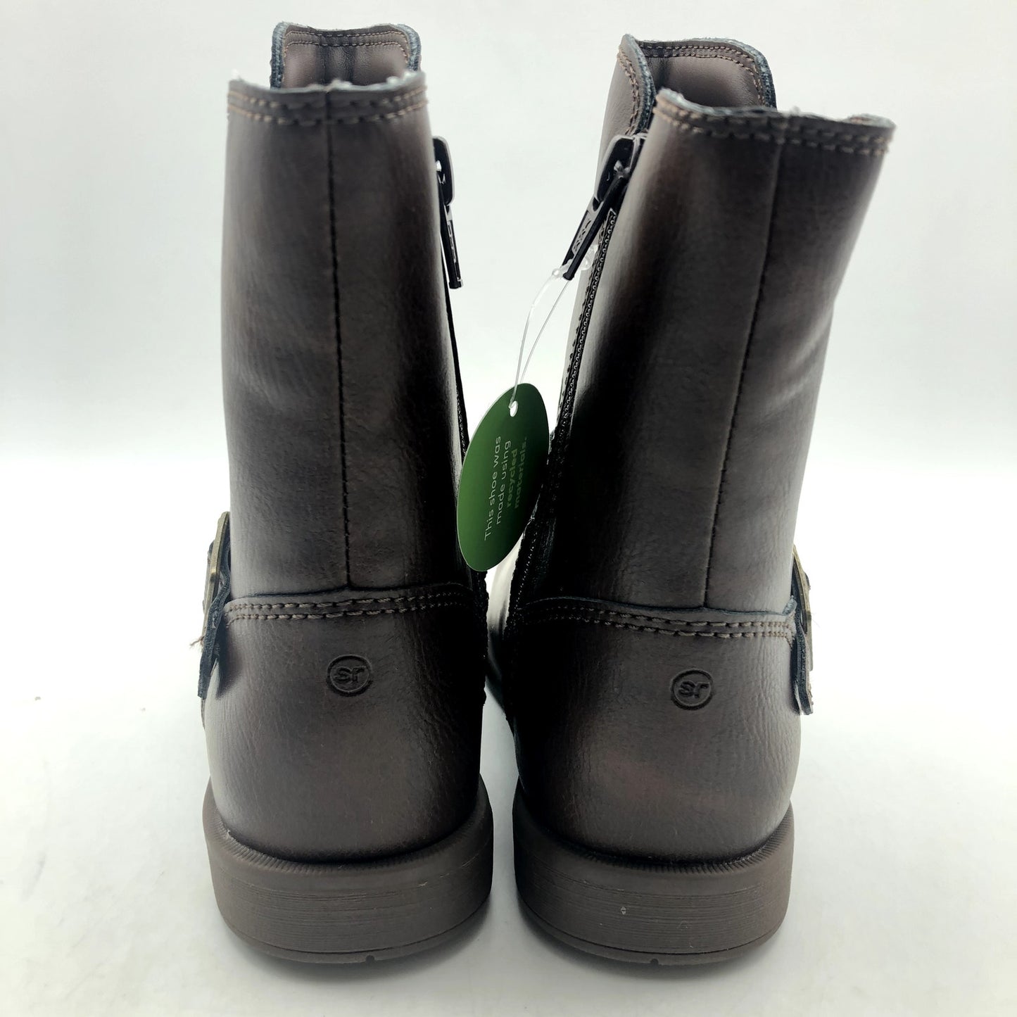 Stride Rite Girls SR Lizz Boots Size 10 Toddler Shoes Brown NIB