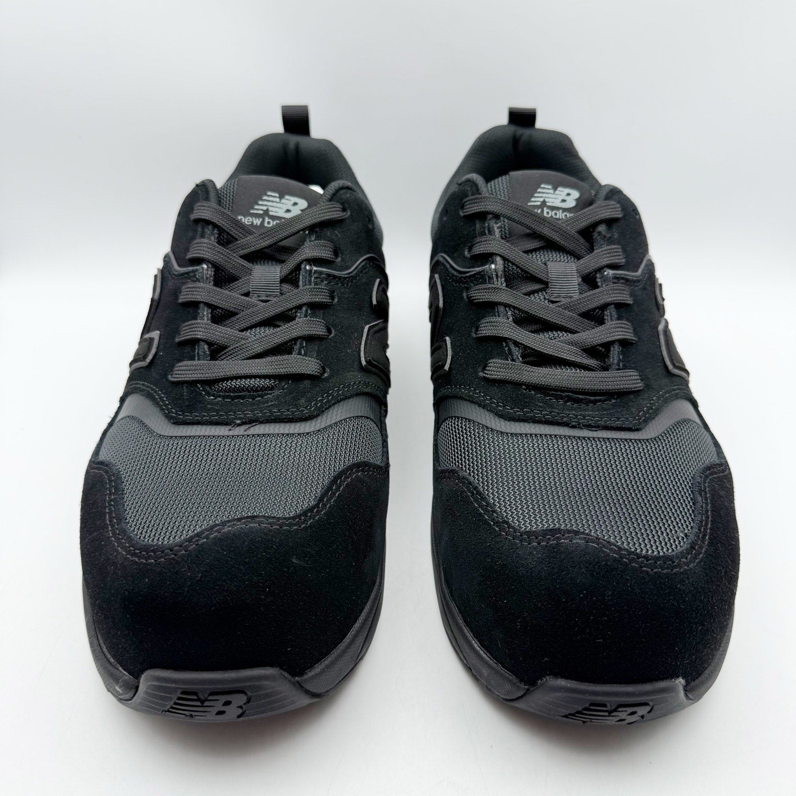 New Balance Mens Elite Lite SD Work Sneakers US 8.5 All Black Composite Toe NIB