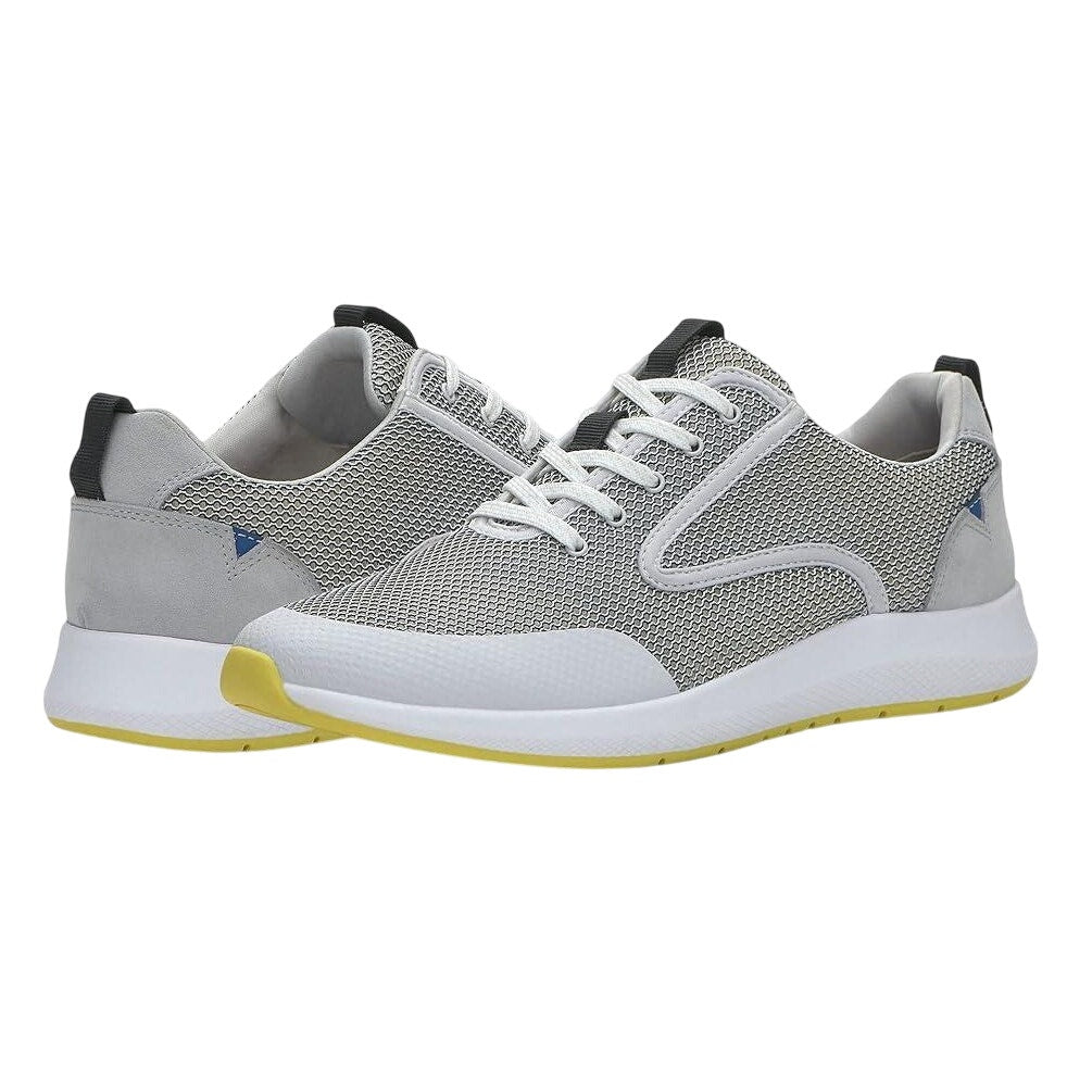 Vince Camuto Mens Emmitt Mesh Sneaker US 9 M EU 42 White Lace-Up Closure NIB
