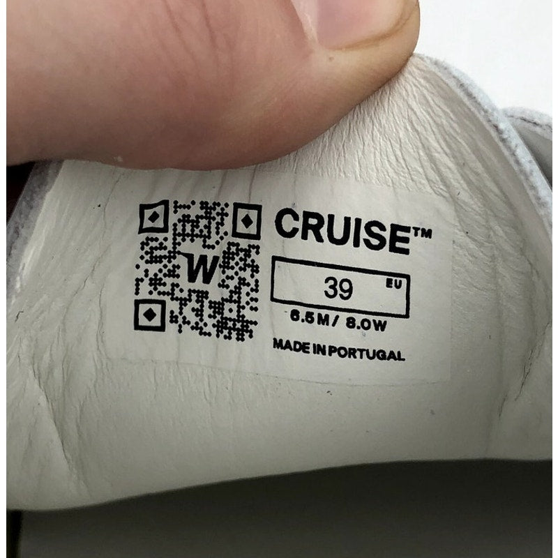Wolf & Shepherd Cruise Ace Slip On Casual Sneakers Womens 8 White Leather NIB
