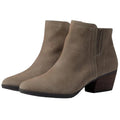 Blondo Womens Valli 2.0 Ankle Booties SIZE 8 M Taupe Grey Nubuck Leather NIB