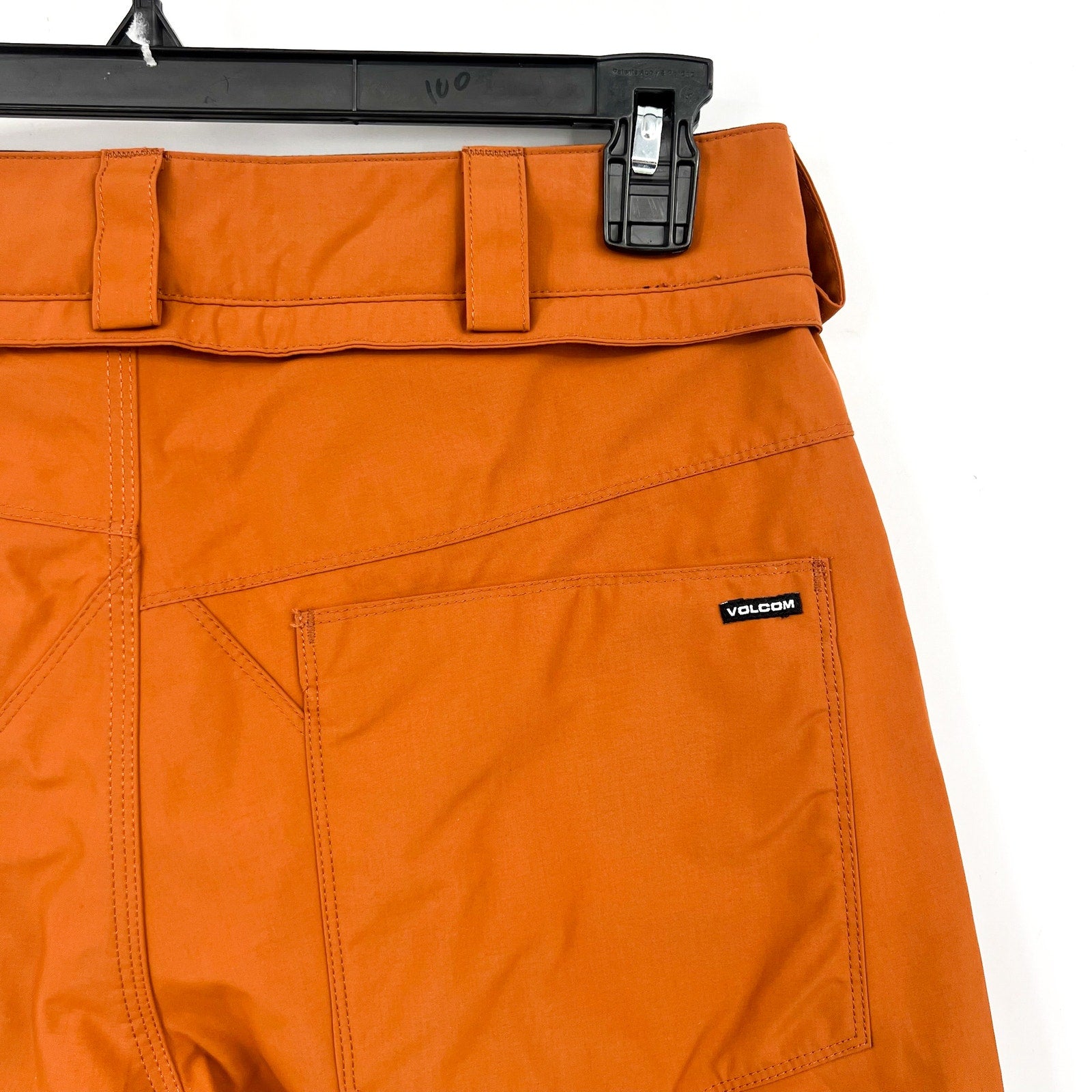 VOLCOM Men's 5-Pocket Snow Pants XS Carmel Brown Water Resistant NWT