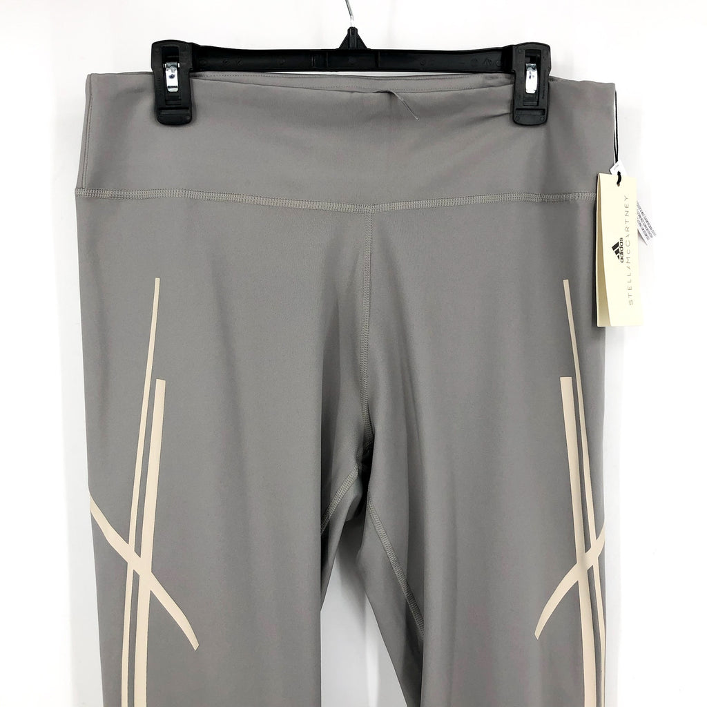 ADIDAS STELLA MCCARTNEY Womens Truepace Running Leggings XL Dove Grey NWT