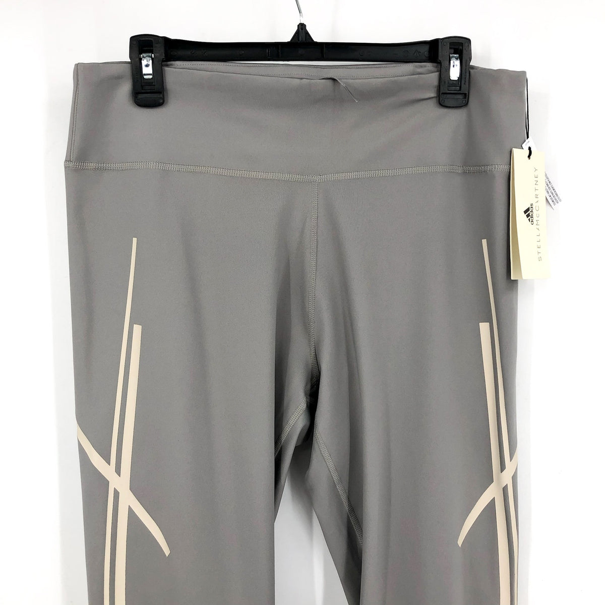 ADIDAS STELLA MCCARTNEY Womens Truepace Running Leggings XL Dove Grey NWT