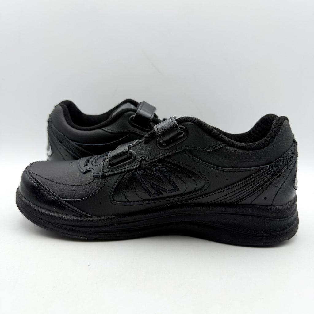 New Balance Womens 577 Walking Sneakers US 7 EU 37.5 Black Hook-and-Loop NIB