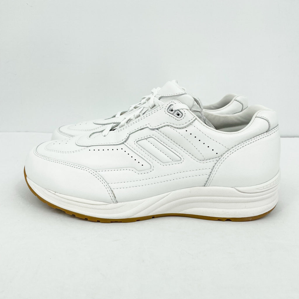 SAS Mens Journey II Sneakers Size 14.5 Wide White Leather Athletic NIB