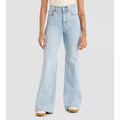 LEVI'S Women's Ribcage Bell Jeans 27x32 Size 4 Light Wash A75030004 NWOT