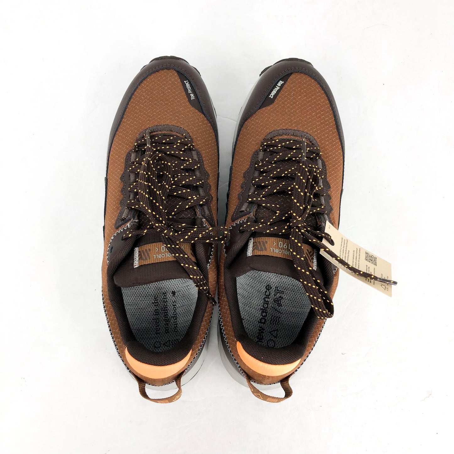 New Balance Mens FuelCell 2190 V1 Trail Running Sneakers US 8.5 Brown WP NIB