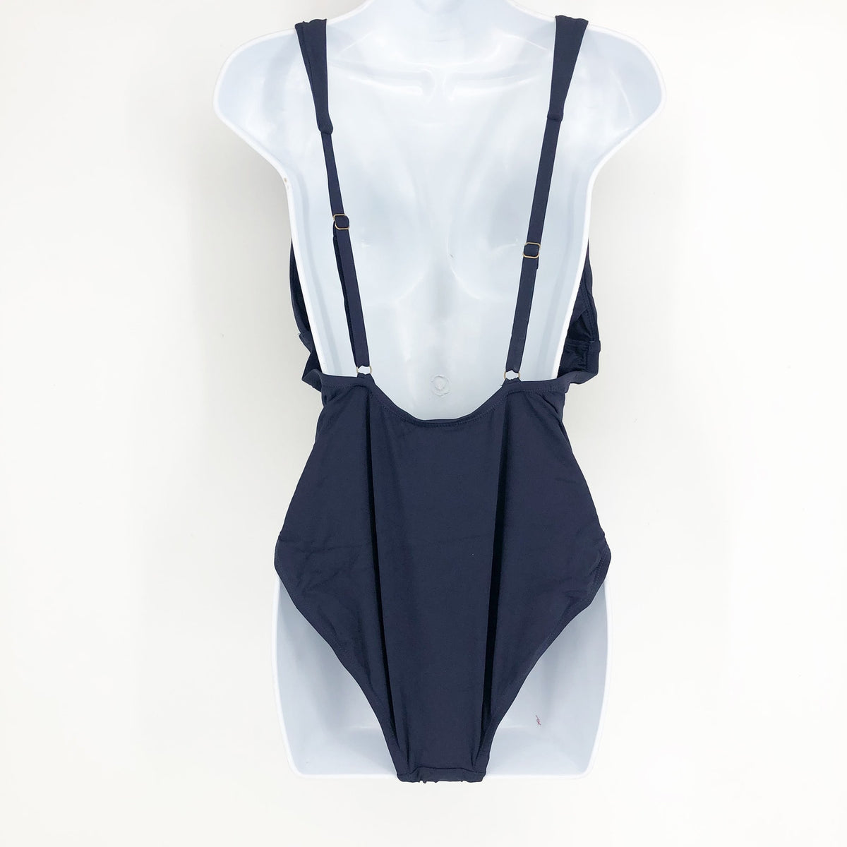 ANDIE SWIM Sardinia One Piece Swimsuit 3XL Blue Plunge V-Neck Open Back NWT