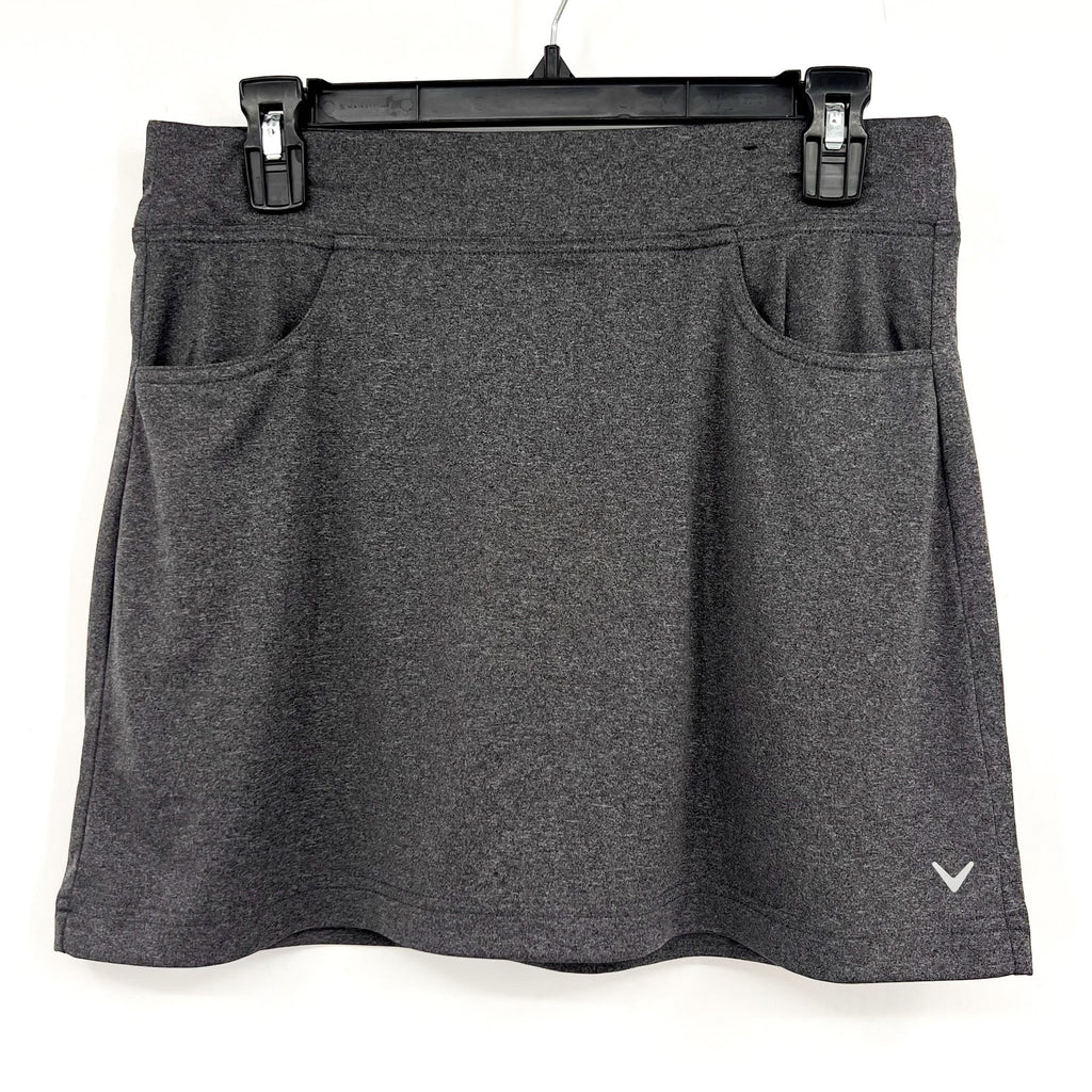CALLAWAY Women's Opti Dri True Sculpt Golf Skort Small Gray NWOT