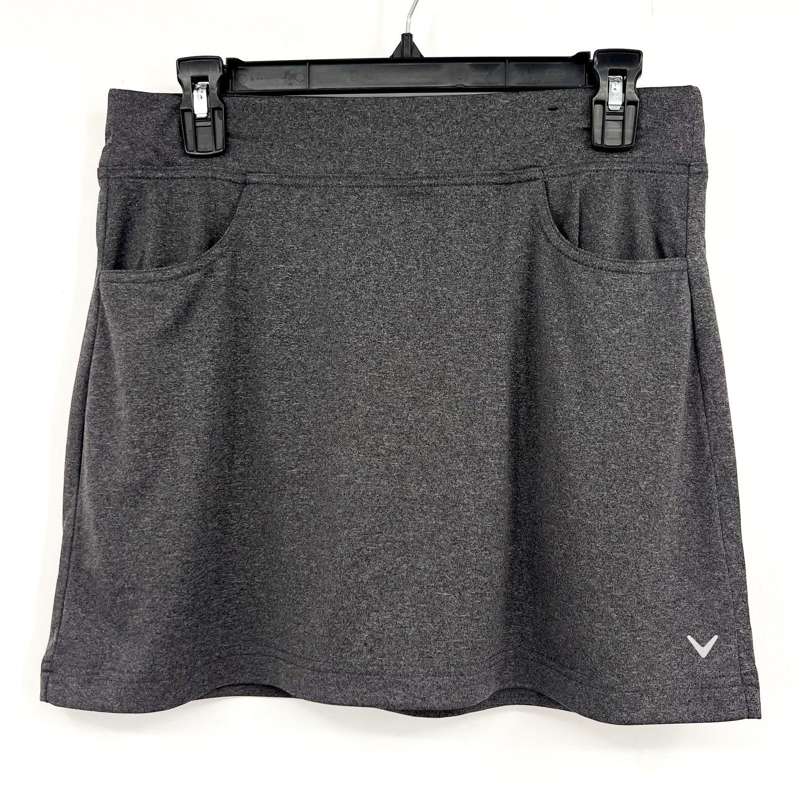 CALLAWAY Women's Opti Dri True Sculpt Golf Skort Small Gray NWOT