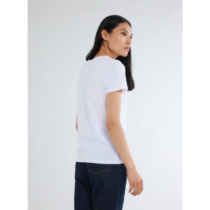 MAJESTIC FILATURES Women's Crewneck T Shirt Size 1 XS White Short Sleeve NWT