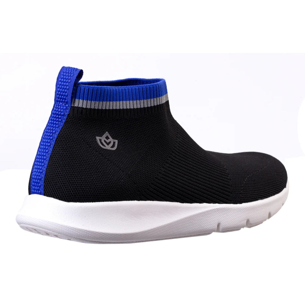Spenco Waco Womens Pure Love Knit Sneakers 10 WIDE  Black Slip On NIB