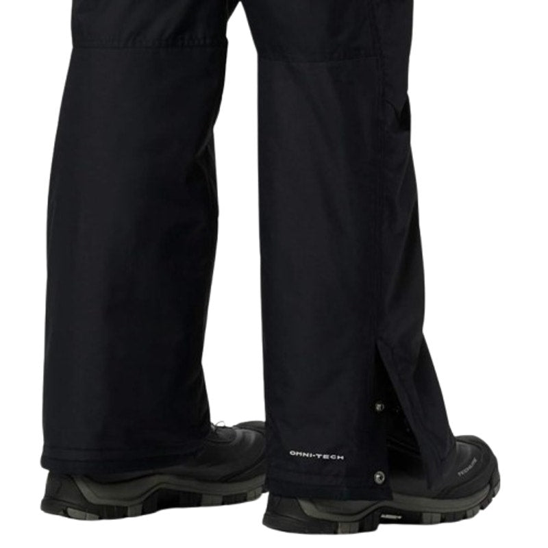 Columbia Mens Bugaboo II Insulated Snow Pants 3X Black 28" Inseam Waterproof NWT