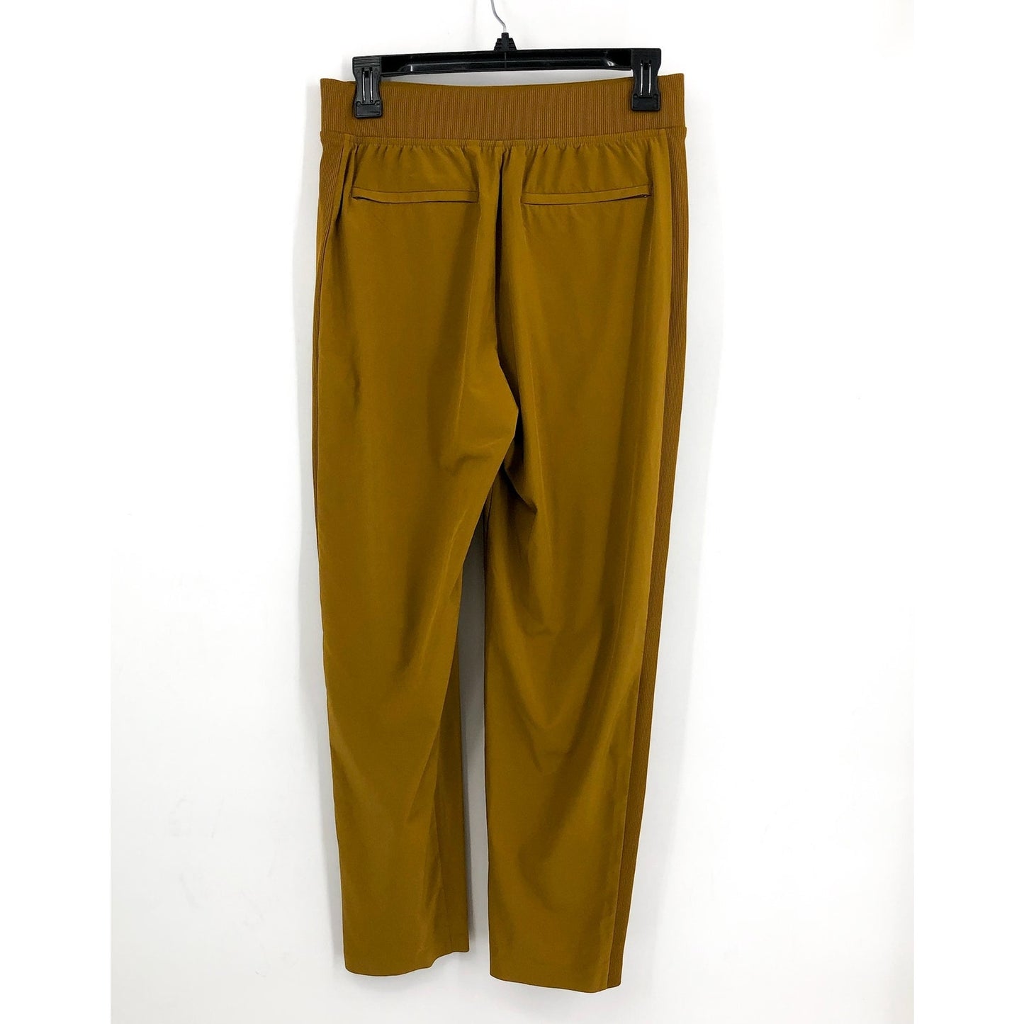 ATHLETA Womens Brooklyn Mid Rise Ankle Pants Size 4 Gold Brass Gold Knit NWOT