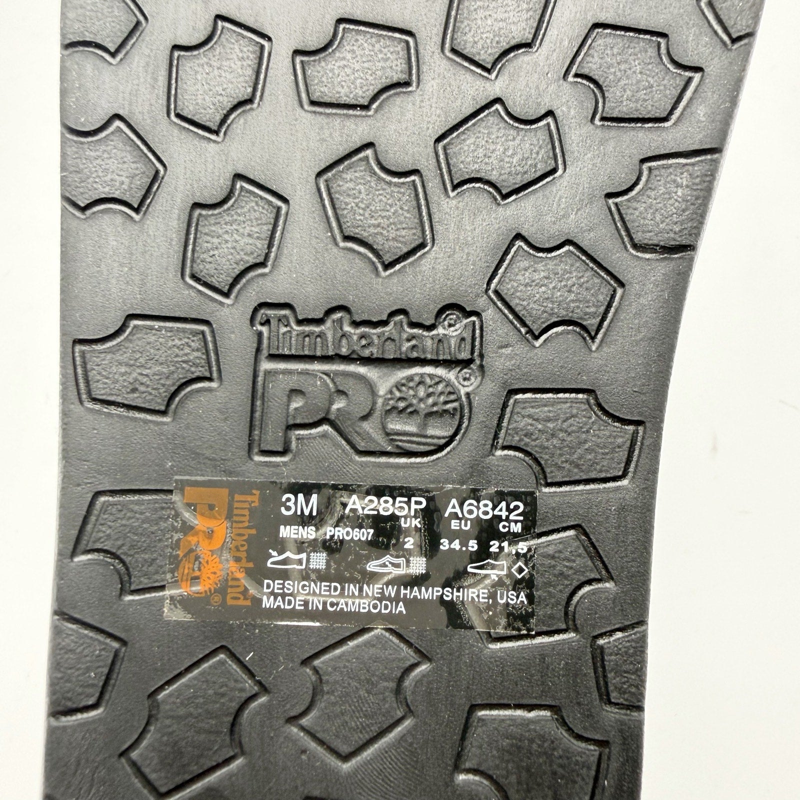 Timberland PRO Anti-Fatigue Slide Sandals Mens 3 Womens 4.5 Black NIB