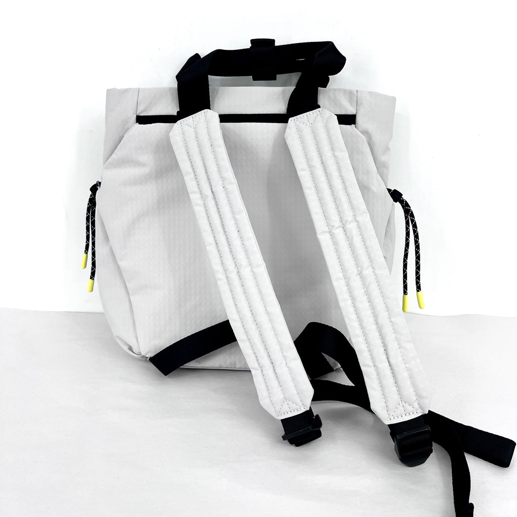 HEDGREN Norio Backpack 2 Handles Bag Small Vaporous Grey Tote NWT