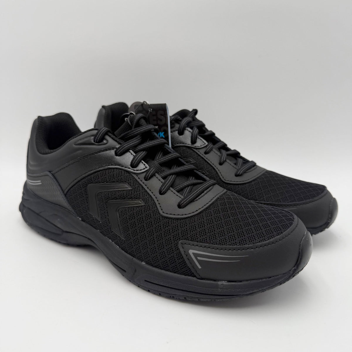 Dr. Scholls Womens Blaze Work Sneakers Size 10 M Black Leather SR NIB