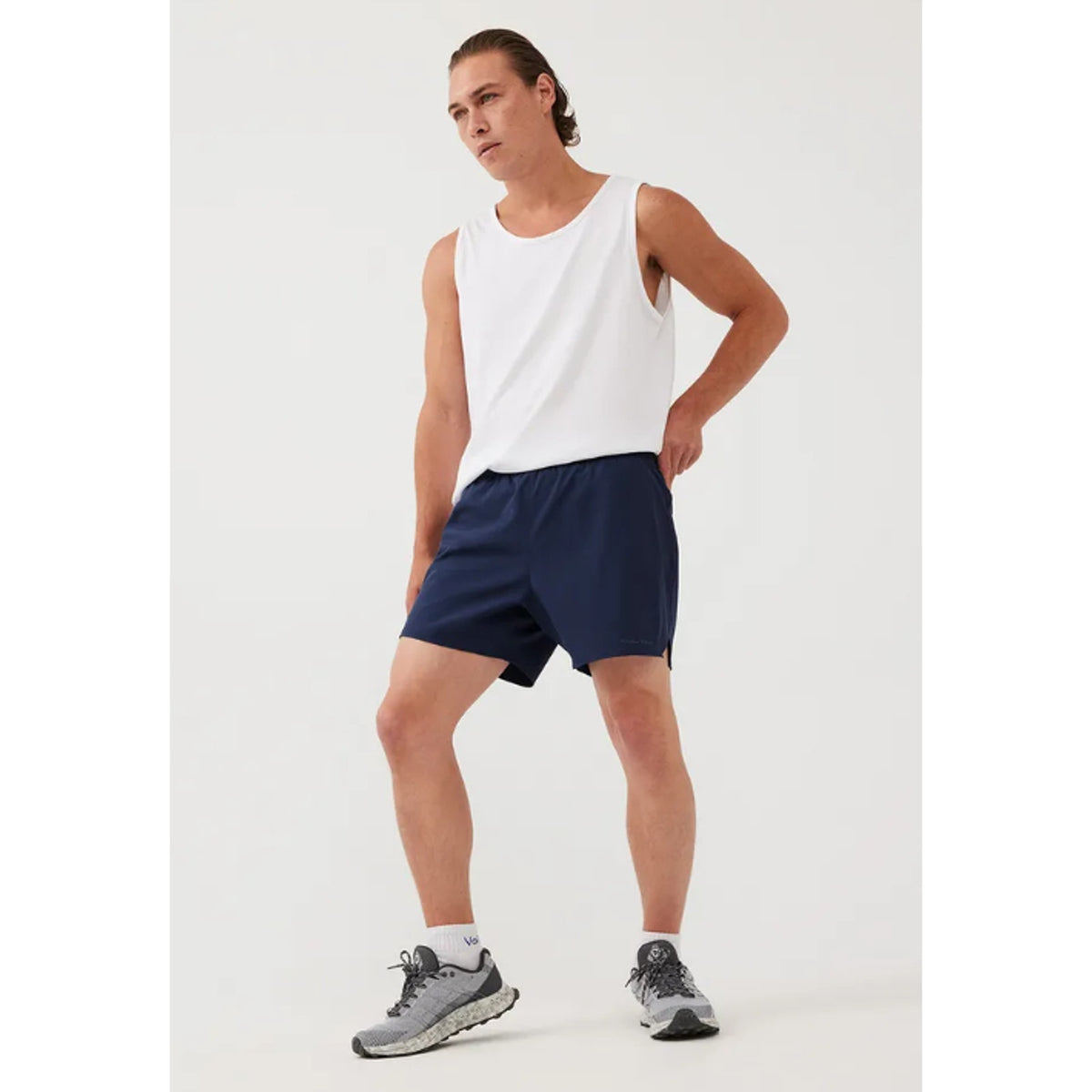 OUTDOOR VOICES Mens High Stride 5" Athletic Shorts XXL Ivy Green Lightweight NWT
