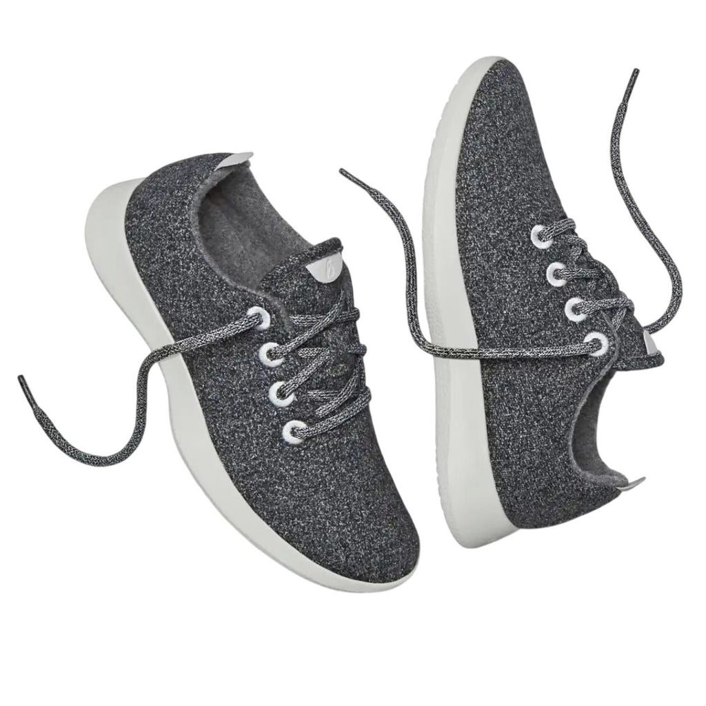 AllBirds Womens Wool Runner Casual Sneakers Size 8 EU 38 Natural Grey NIB