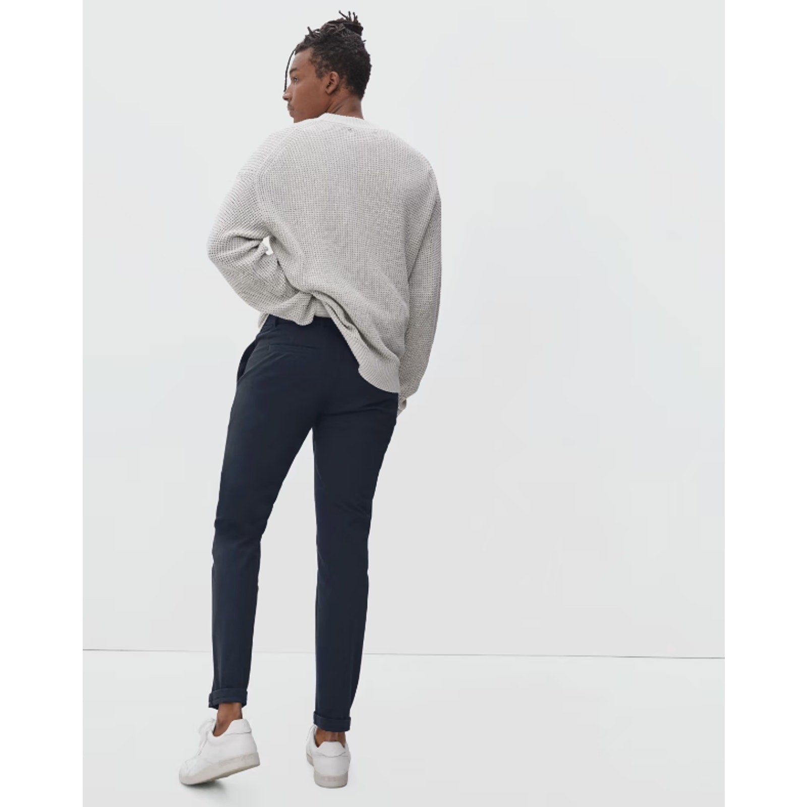 Everlane Mens Uniform Performance Chino 30x32 Navy Blue Slim Fit Pant NWT