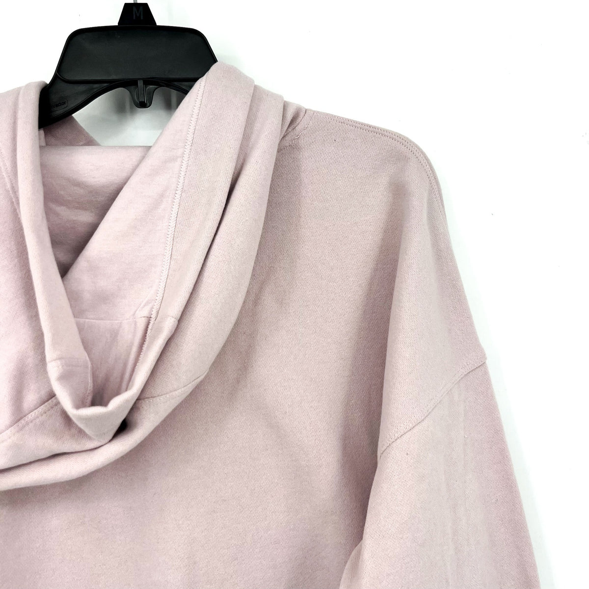 DKNY Women's Sequin Hoodie Small Pink Allure Pullover Sweatshirt NWT