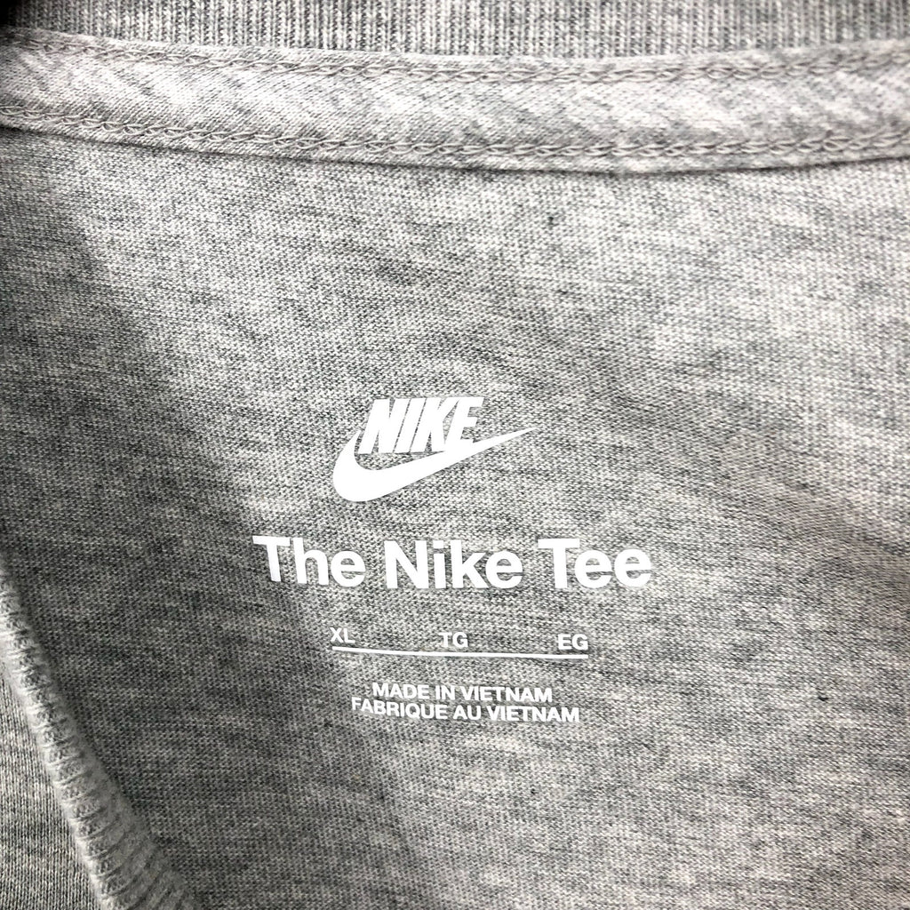 NIKE Big Kid's Relaxed NSW Baseball Graphic T-Shirt XL Heather Gray NWT