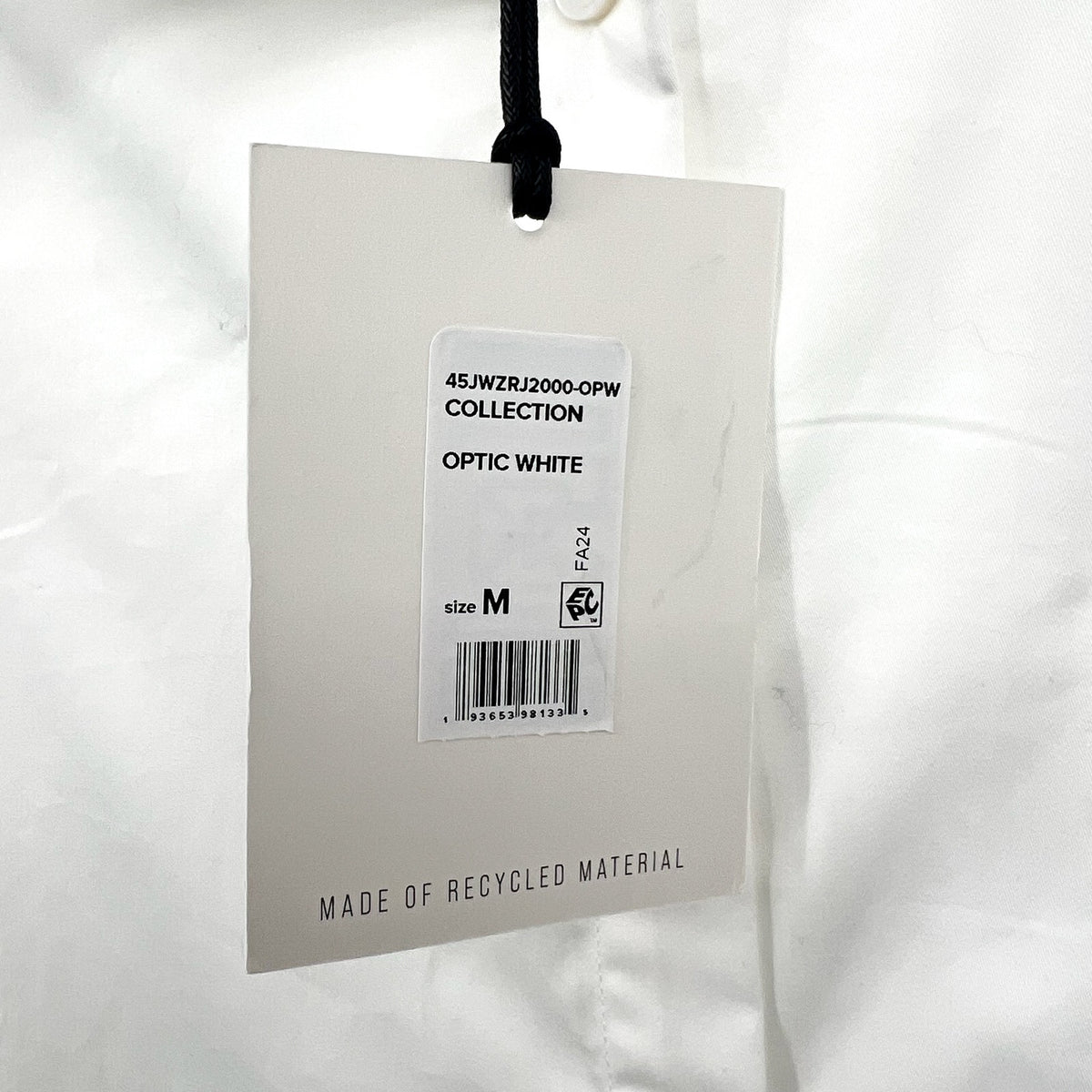 JOE'S JEANS Women's Boyfriend Button Down Shirt Medium Optic White NWT