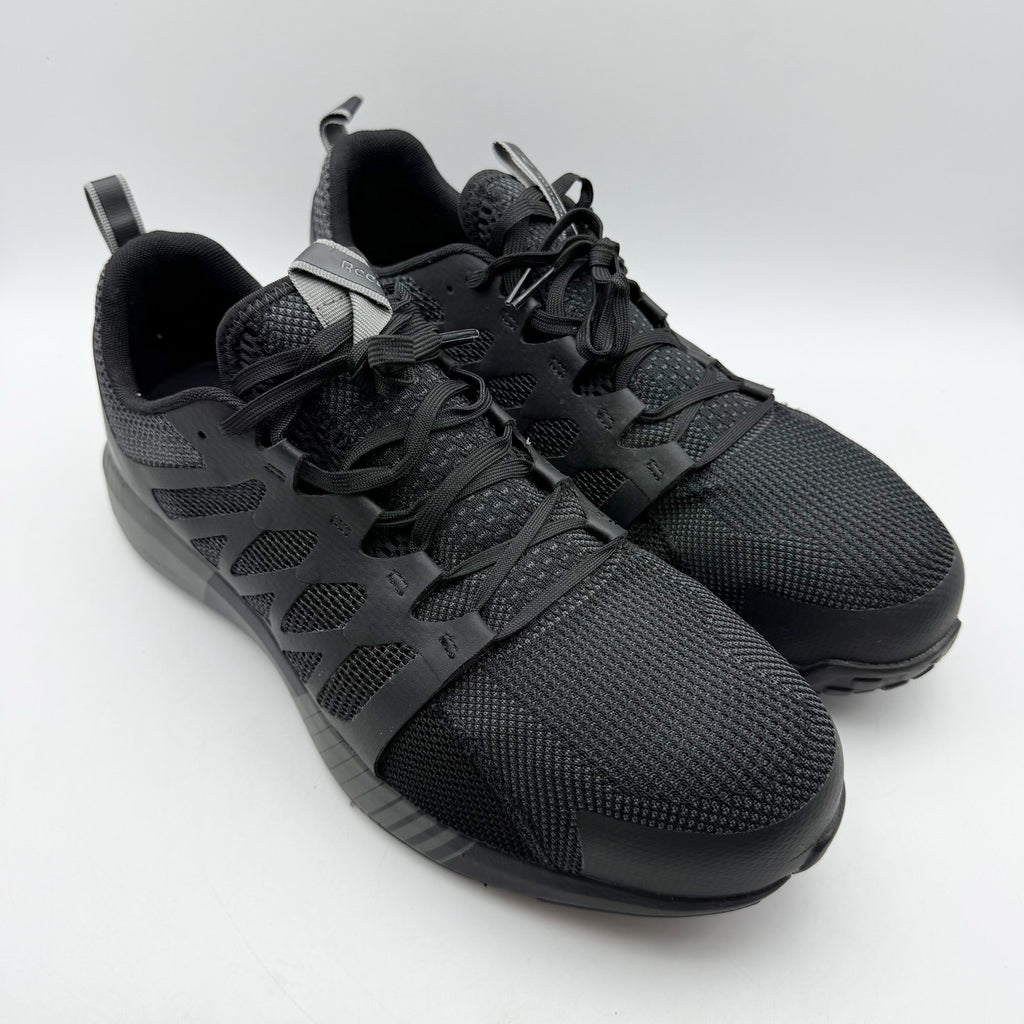 Reebok Work Womens Fusion Flexweave Sneaker 7.5 M Black EH Comp Toe SR NIB