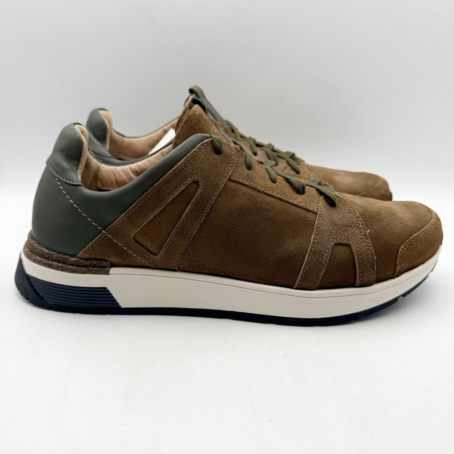 NAOT Mens Magnify Casual Sneakers EU 45 US 12 Brown Suede Leather NIB