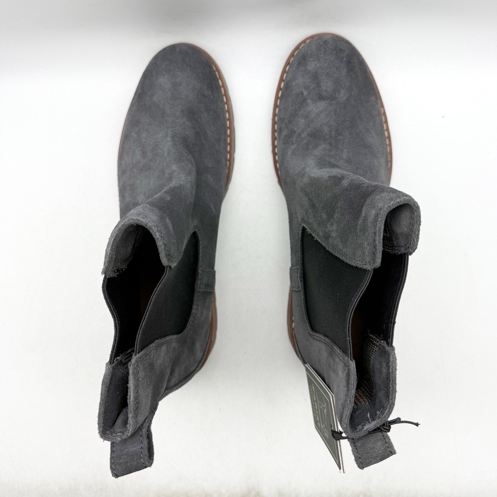 Ariat Womens Wexford Chelsea Boots US 8 B Blue Leather Waterproof NWT