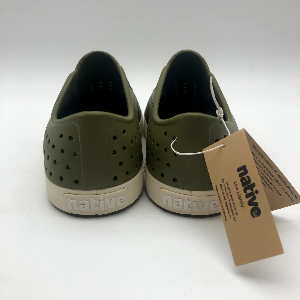 Native Men's Jefferson Slip On Shoes Men's 11 Rookie Green EVA Waterproof NIB