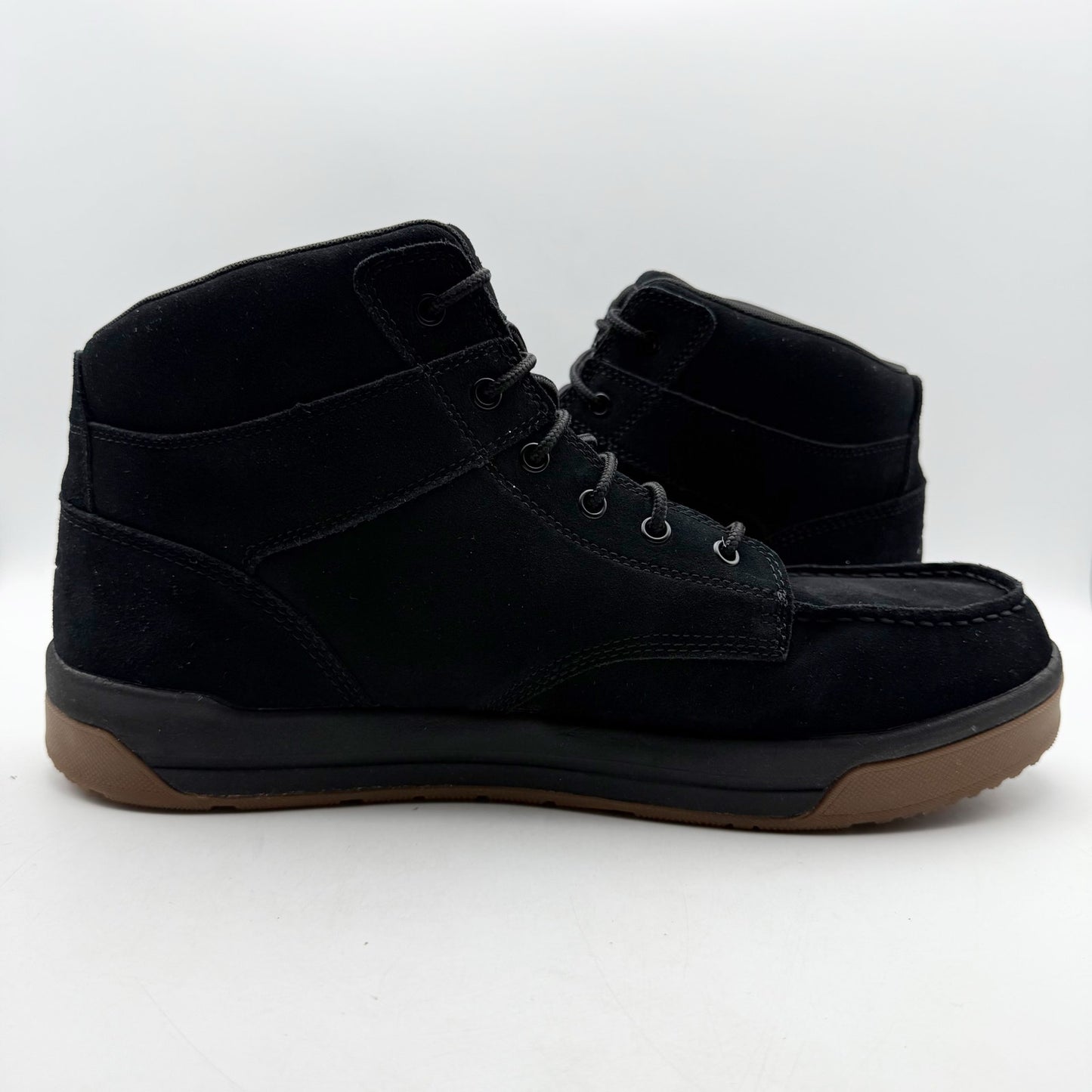 Keen Utility Mens Gibson Boots US 15 Wide EU 48 Black Leather SR NWOB