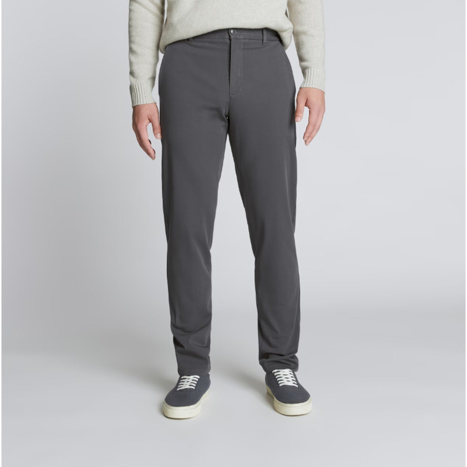 Everlane Mens Performance Chino Pants 31x30 Slate Grey Athletic Straight Leg NWT