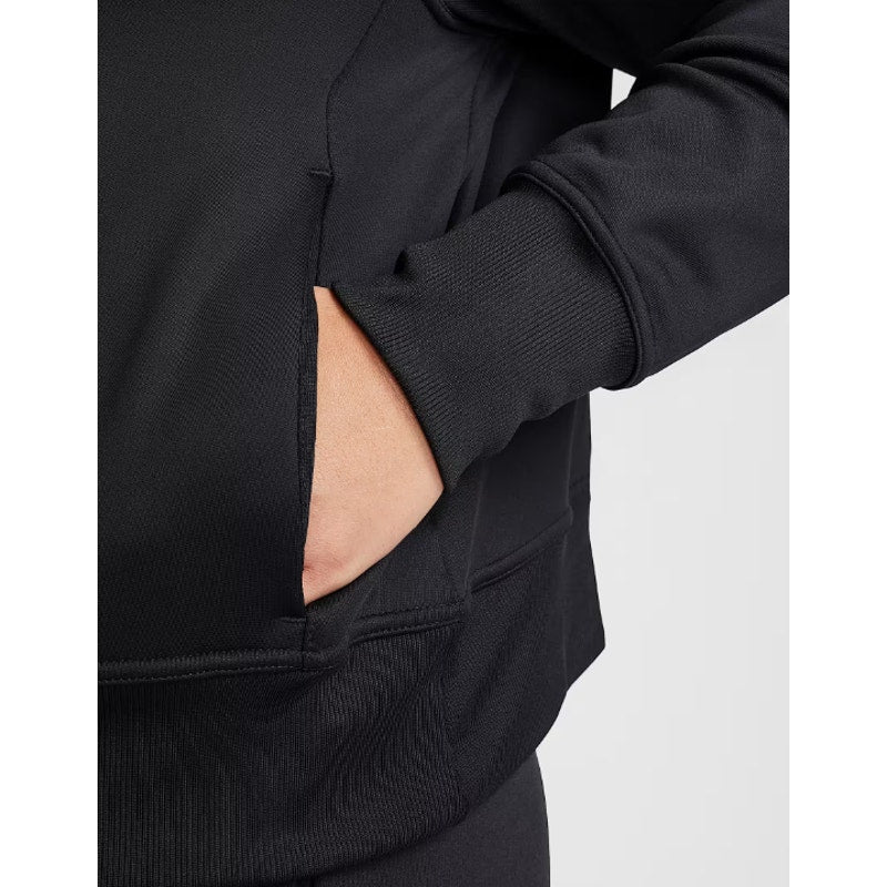 NIKE Womens Therma-FIT One Pullover Hoodie 1X Plus Black Long Sleeve NWT