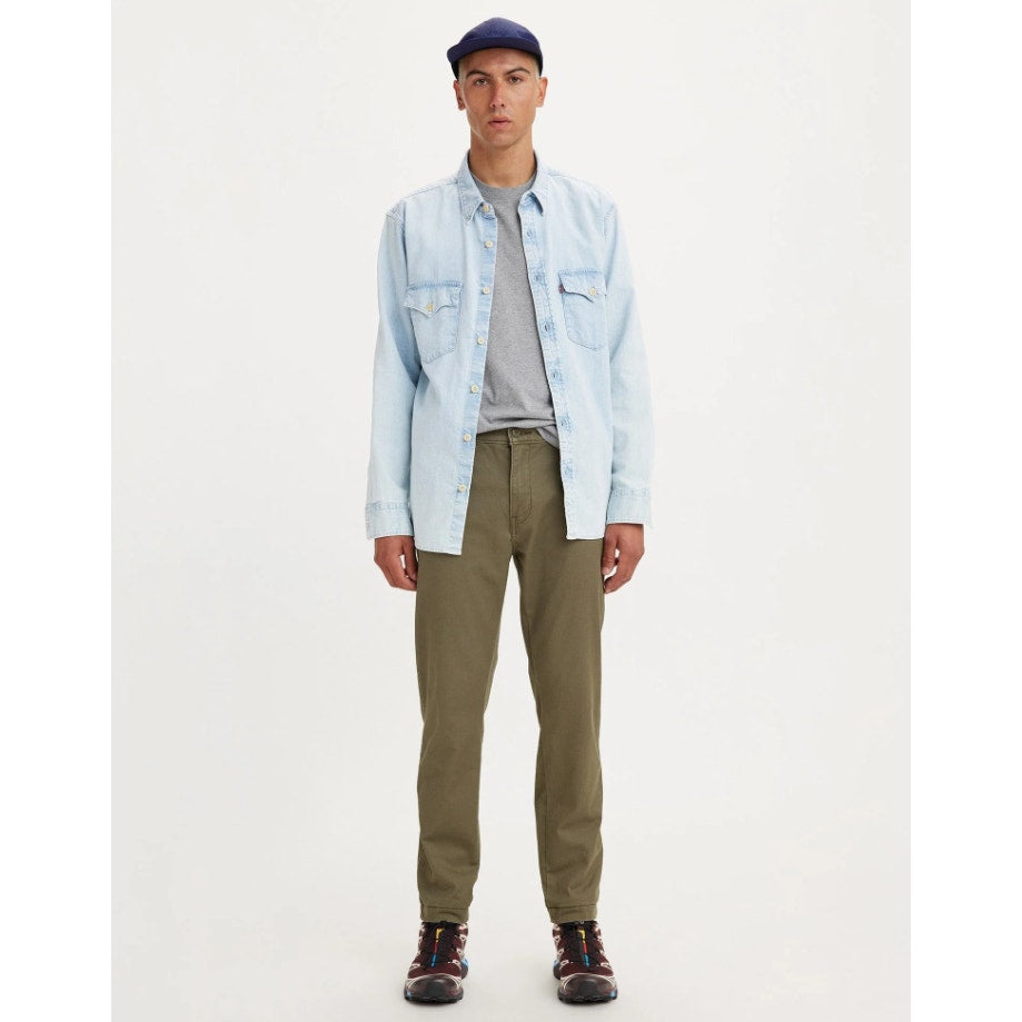 LEVI'S Men's XX Chino Standard Taper Pants 36x32 Olive Green NWT 85226-0146
