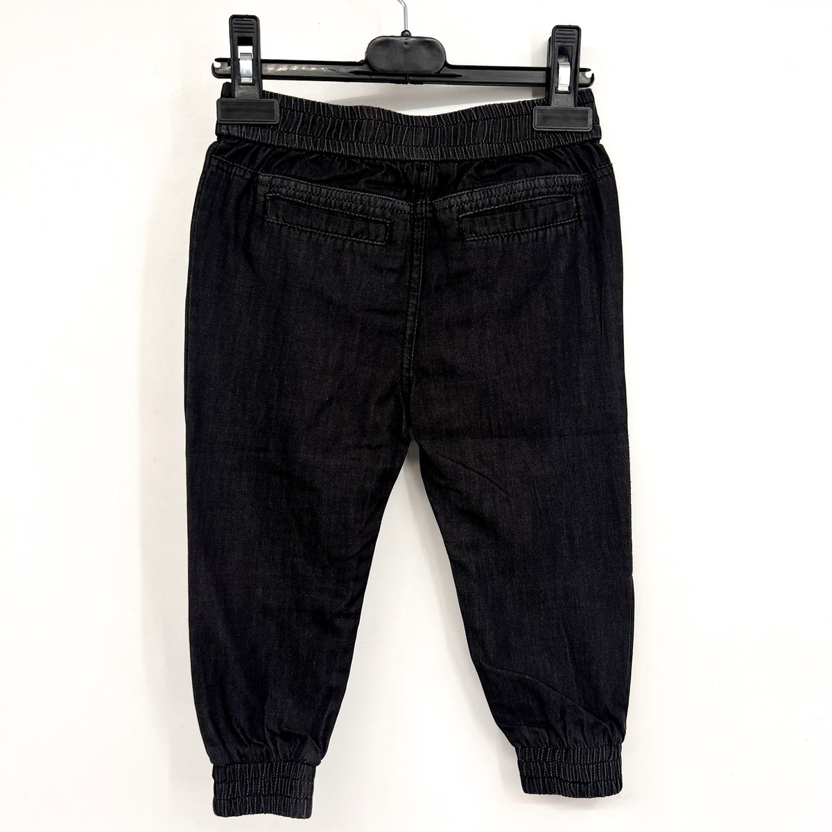 BARDOT JUNIOR Baby Chambray Slouchy Jogger Pants 12-18 Months Dark Grey NWT