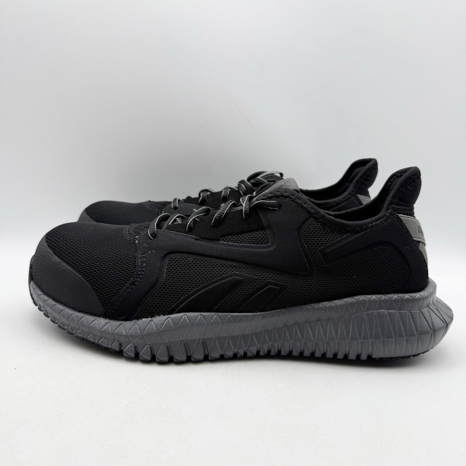 Reebok Work Flexagon 3.0 Work SD Shoes MENS 7.5 WOMENS 9.5 Black Comp Toe NIB