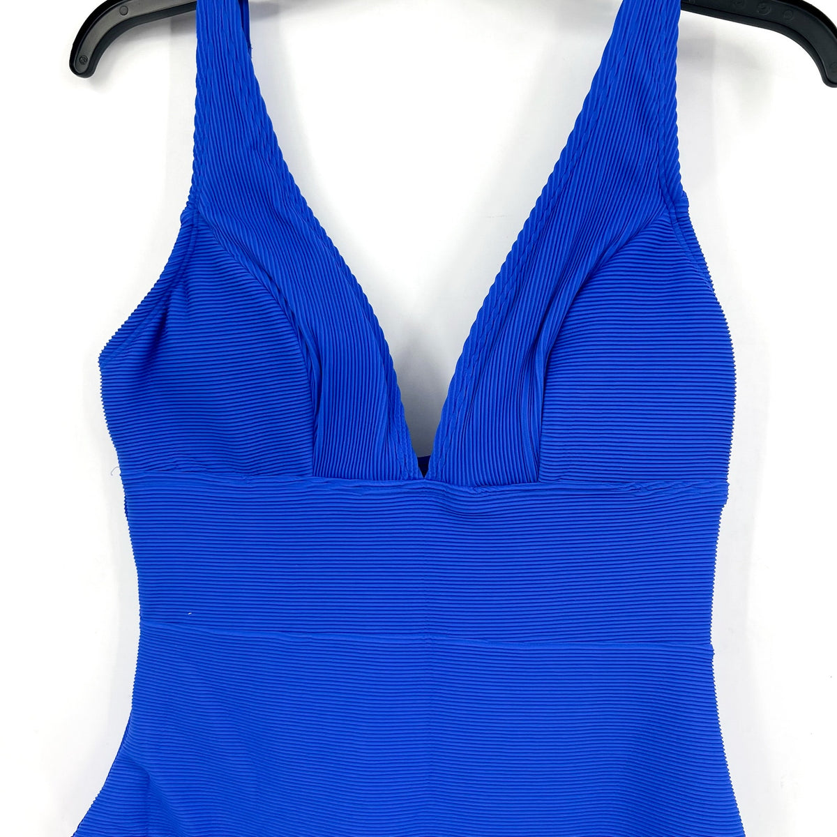 TOMMY BAHAMA Ocean Point One-Piece Swimsuit Size 16 Blue Over-the-Shoulder NWT